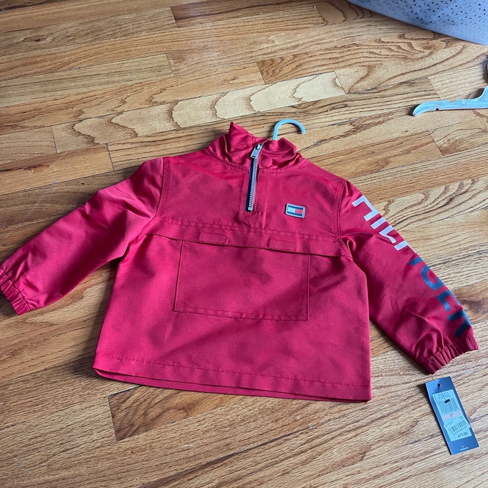 Boys Tommy Hilfiger pull over jacket